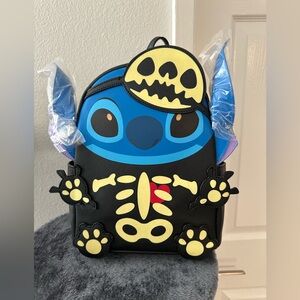Skeleton Stitch Loungefly backpack. Brand new with tags.